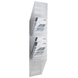 Durable porte-brochures Flexiboxx 12 A4 transparent