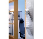 Durable porte-brochures Flexiboxx 12 A4 transparent