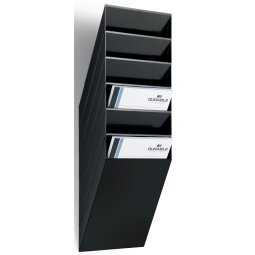 Durable folderhouder Flexiboxx 6 A4, zwart