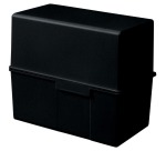 Boîte à fiches Han Large A6 plastique noir