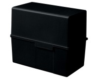 Kaartenbak Han breed A6 kunststof zwart