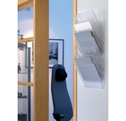 Durable porte-brochures Flexiboxx 6 A4 Landscape transparent