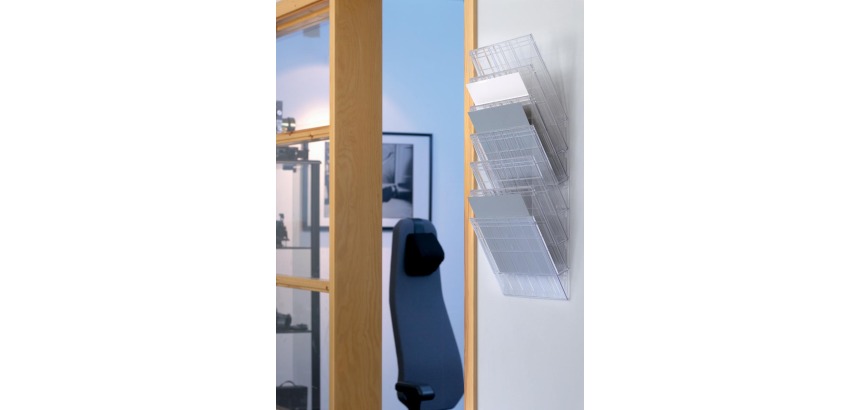 Set porte-brochures mural 'FLEXIBOXX 6', A4
