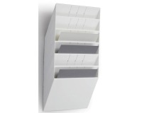 Durable porte-brochures Flexiboxx 6 A4 Landscape blanc