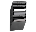 Durable porte-brochures Flexiboxx 6 A4 Landscape noir