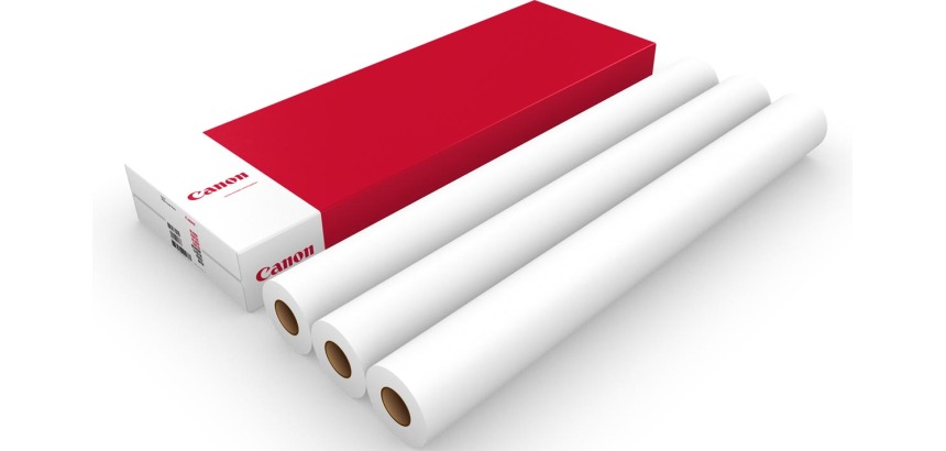 Canon papier plotter, standard, Ft 914 mm x 50 m, 90 g, paquet de 3 rouleaux