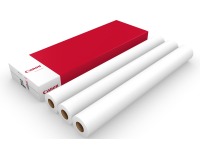 Inkjetpapier Canon 610mmx50m 80gr standaard 3 rollen