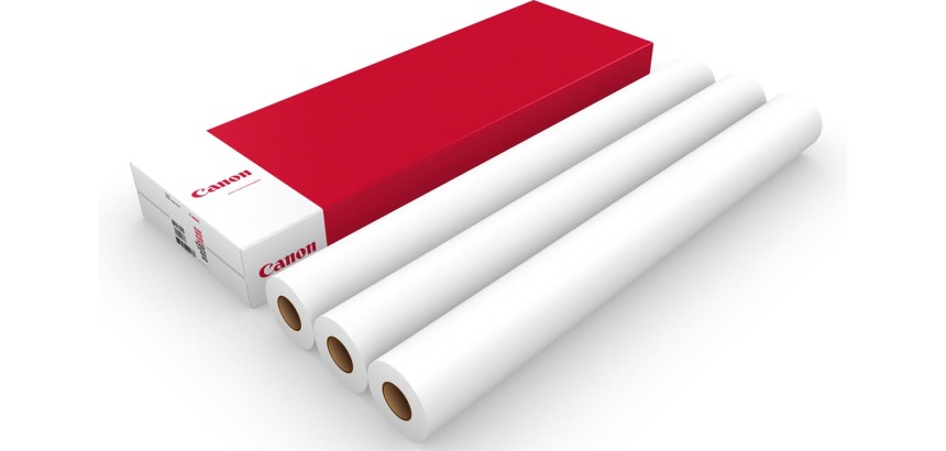 Canon Tintenstrahlpapier 914mmx50m 80g Standard 3 Rollen