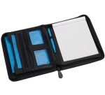 Rillstab Excellent Luxury A5 Black Imitation Leather Conference Folder