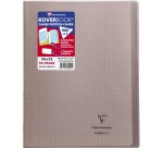 Clairefontaine notebook Koverbook for A4+, 96 pages, PP cover, lined, transparent