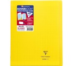 Clairefontaine notebook Koverbook for A4+, 96 pages, PP cover, lined, transparent