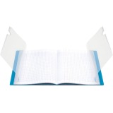 Clairefontaine schrift Koverbook voor ft A4+, 96 bladzijden, kaft in PP, seyès, transparant