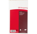 Pergamy bloc de brouillon, ft 11,5 x 19,8 cm, 200 feuilles, uni