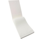 Pergamy bloc de brouillon, ft 11,5 x 19,8 cm, 200 feuilles, uni