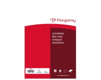 Pergamy schrijfblok, 60 g/m², ft A4, 100 vel, geruit 5 mm