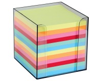 memokubus gekleurde blaadjes