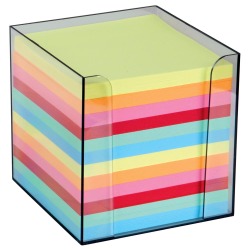 DE_CUBE MEMO 9,5X9,5X9,5 COULEUR