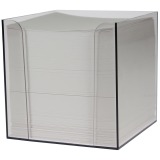 PP memo cube, white sheets