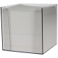 Cube-mémo en PP,  feuillets blancs
