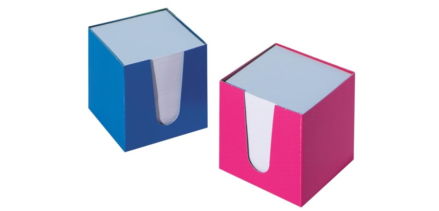 white memo cube sheets