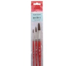Talens watercolor brush set 220, set of 3 brushes