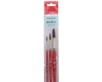 Talens set de pinceaux aquarelle 220, set de 3 pinceaux