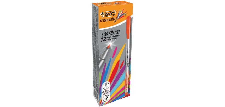 Bic fineliner Intensity, moyenne, orange