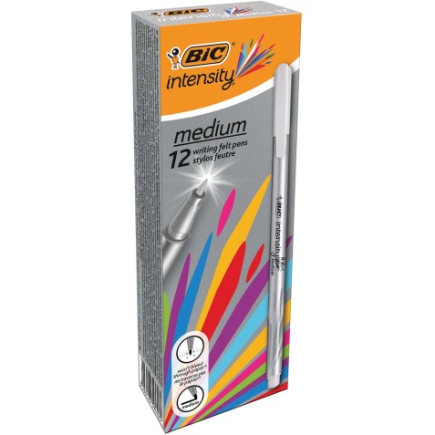 Bic fineliner Intensity, moyenne, gris