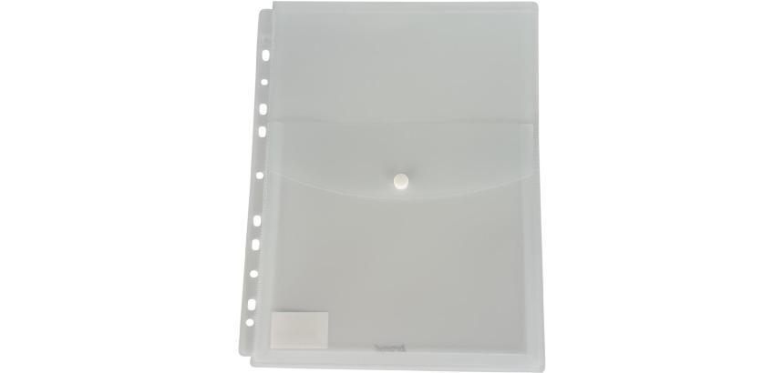 Bronyl pochette à soufflet avec rabat, ft A4, paquet de 10 pièces