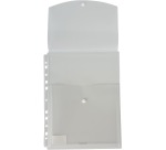 Bronyl pochette à soufflet avec rabat, ft A4, paquet de 10 pièces