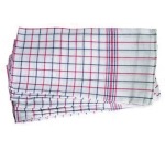 Hand towels, 65 x 65 cm, checkered, pack of 6 pieces