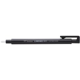 Tombow stylo gomme MONO zero avec pointe ronde, rechargeable, noir