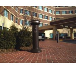 Rubbermaid cendrier Infinity, ft 40 x 101 cm, noir