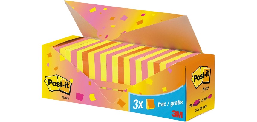Post-it Gekleurde Notes Voordeelpak