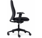 Euroseats chaise de bureau Canillo, dos en tissu