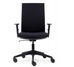 Euroseats chaise de bureau Canillo, dos en tissu