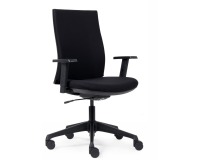 Euroseats chaise de bureau Canillo, dos en tissu