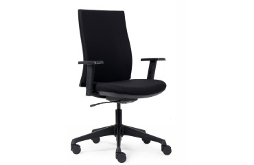 Euroseats bureaustoel Canillo, stoffen rug