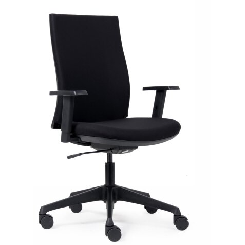 Euroseats chaise de bureau Canillo, dos en tissu