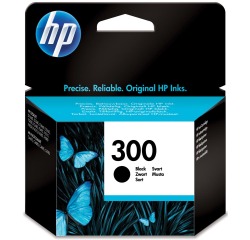 HP cartouche d'encre 300, 200 pages, OEM CC640EE, noir
