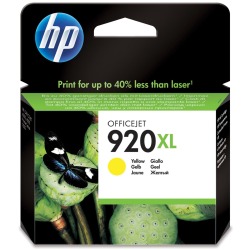 HP cartouche d'encre 920XL, 700 pages, OEM CD974AE, jaune