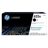 HP 655A - black - original - LaserJet - toner cartridge (CF450A)