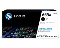 HP 655A - black - original - LaserJet - toner cartridge (CF450A)