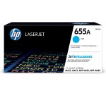 HP 655A Cyan Original LaserJet Toner Cartridge