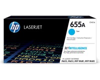 HP 655A - cyan - original - LaserJet - toner cartridge (CF451A)