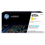 HP 655A - yellow - original - LaserJet - toner cartridge (CF452A)