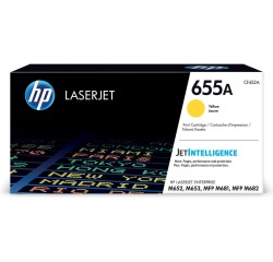 HP 655A Yellow Original LaserJet Toner Cartridge
