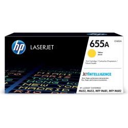 HP 655A - yellow - original - LaserJet - toner cartridge (CF452A)