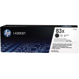 HP toner 83X, 2 200 pagina's, OEM CF283X, zwart