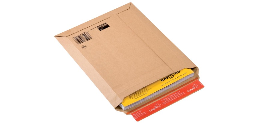 Colompac enveloppe d'expédition CP010, ft 21,5 x 30 x 5 cm, brun